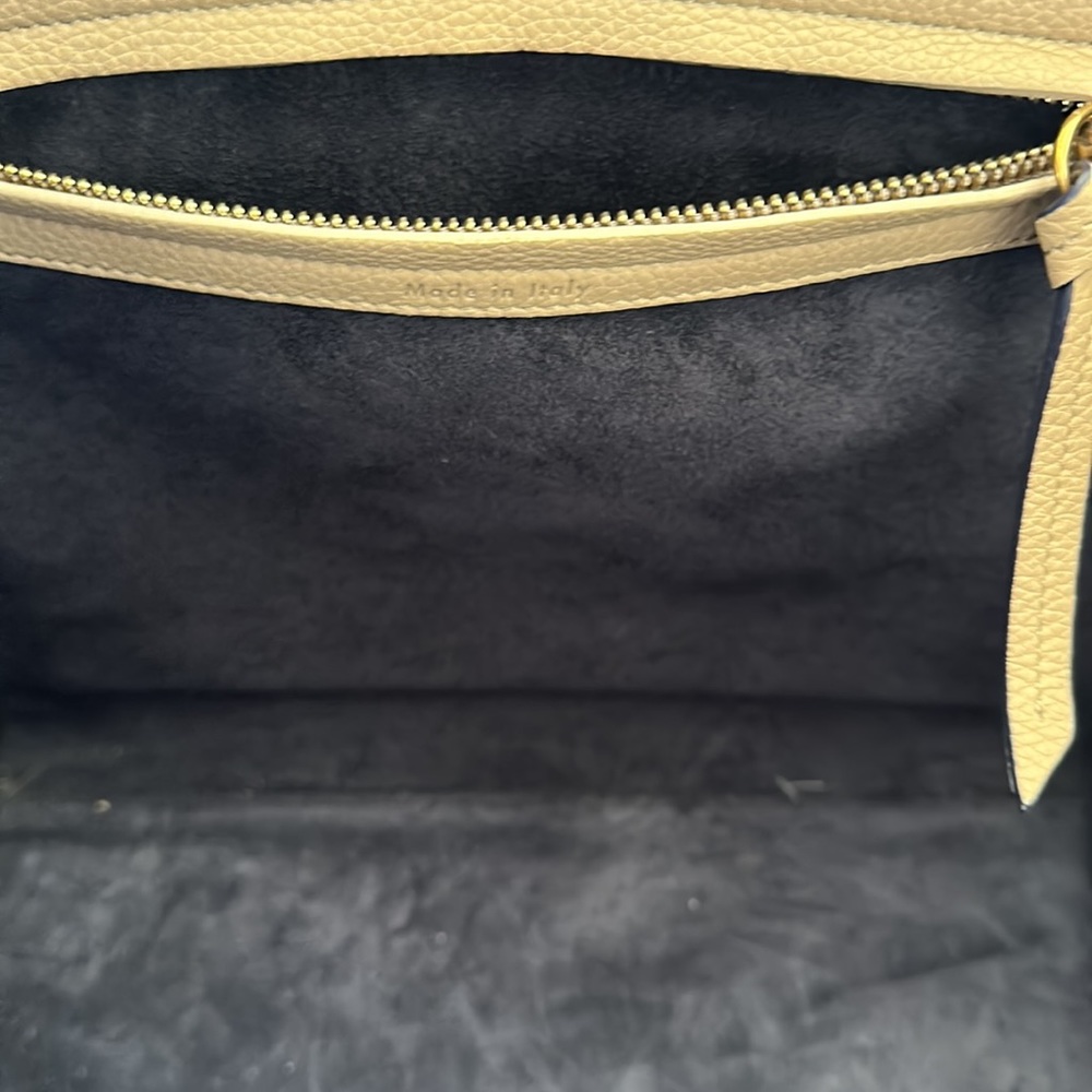 CELINE Grained Calfskin Medium Phantom Luggage in Light Beige - Picture 5 of 12